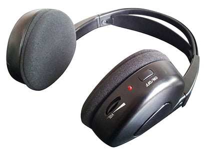 Audiovox Dual channel wireless fold flat headphones auto shut off