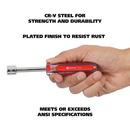 GreatNeck Metric Nutdriver Set (7-Piece Set)