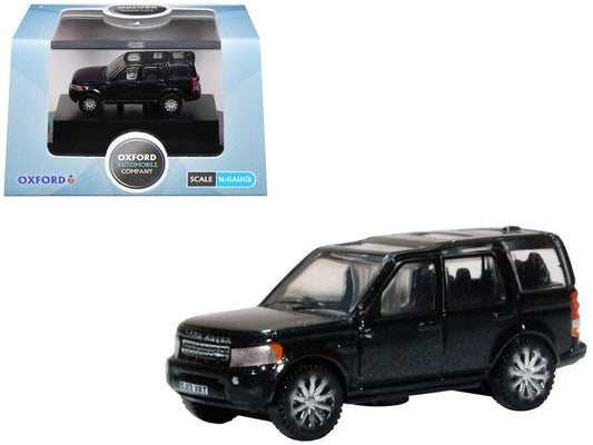 Land Rover Discovery 4 RHD (Right Hand Drive) Santorini Black 1/148 (N) Scale T&y Diecast Model car by Oxford T&y Diecast