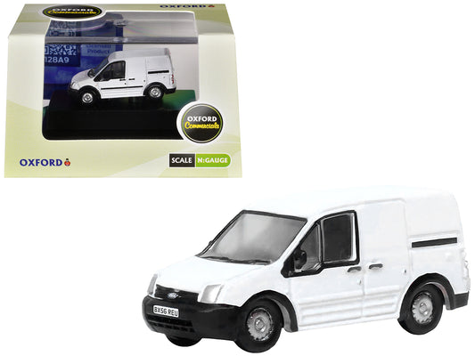 Ford Transit Connect Van RHD (Right Hand Drive) Frozen White 1/148 (N) Scale T&y Diecast Model Car by Oxford T&y Diecast
