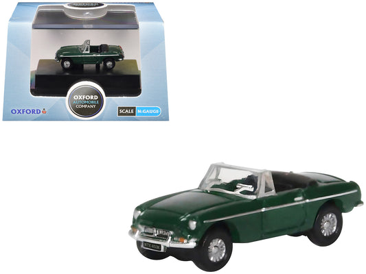 MG MGB Roadster RHD (Right Hand Drive) British Racing Green 1/148 (N) Scale T&y Diecast Model Car by Oxford T&y Diecast