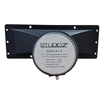 Studio-Z 4"x10" Super Horn Tweeter 150W Max 8 Ohm