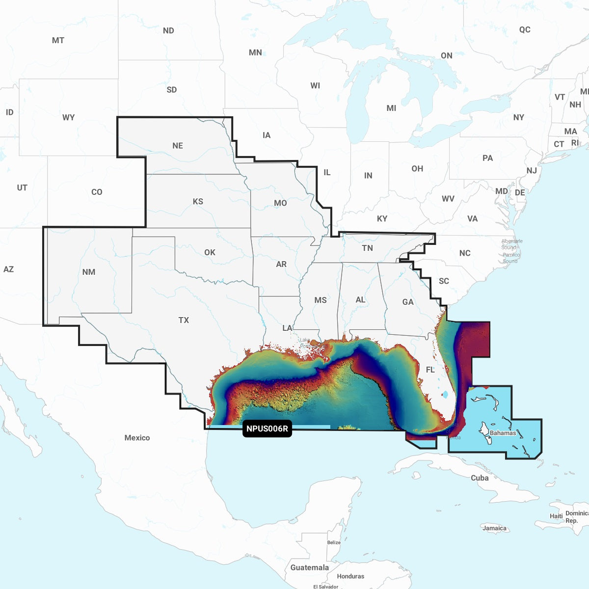 Navionics Platinum+ NPUS006R Wtron U.S. South microSD