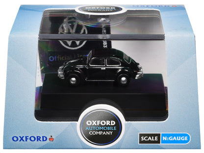 Volkswagen Beetle Black 1/148 (N) Scale Diecast Model Car by Oxford Diecast