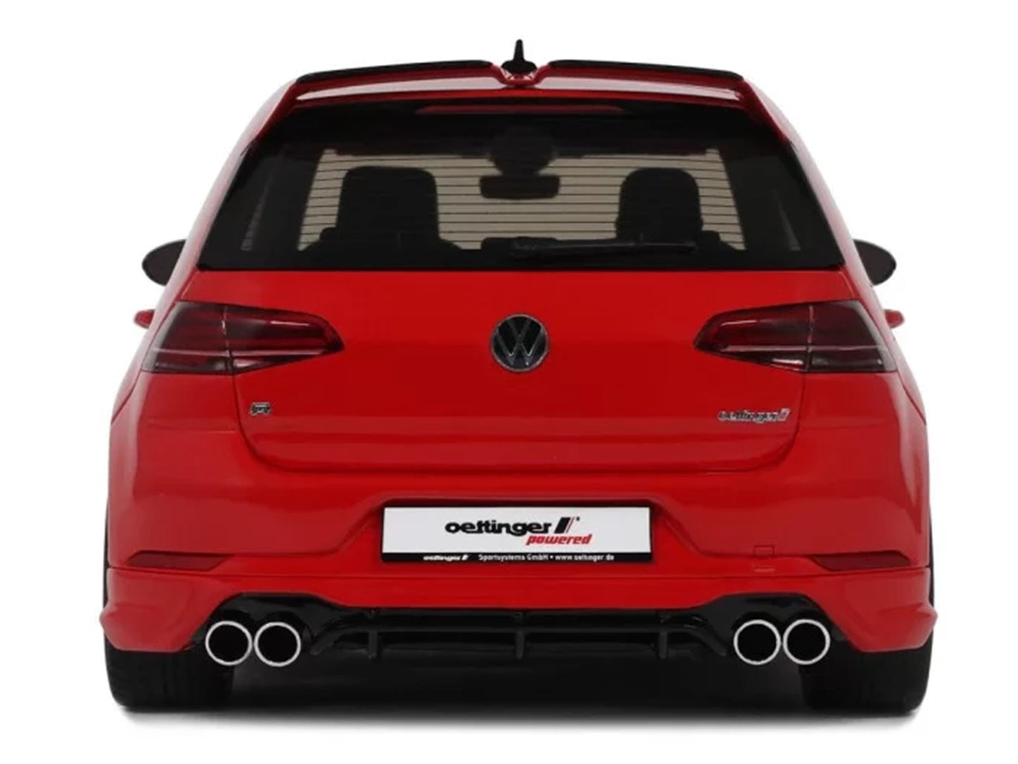2018 Volkswagen Golf 7.5 R Oettinger Body Kit Tornado Red Limited Edition to 999 pieces Worldwide 1/18 Model Car by Otto Mobile