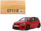 2018 Volkswagen Golf 7.5 R Oettinger Body Kit Tornado Red Limited Edition to 999 pieces Worldwide 1/18 Model Car by Otto Mobile