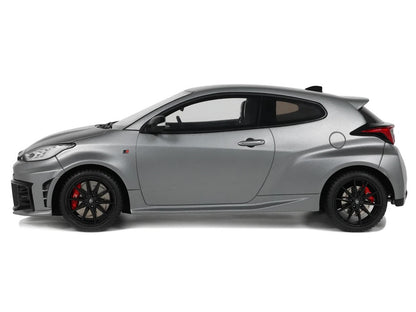 2024 Toyota GR Yaris Precious Metal Gray Metallic Limited Edition to 999 pieces Worldwide 1/18 Model Car by Otto Mobile