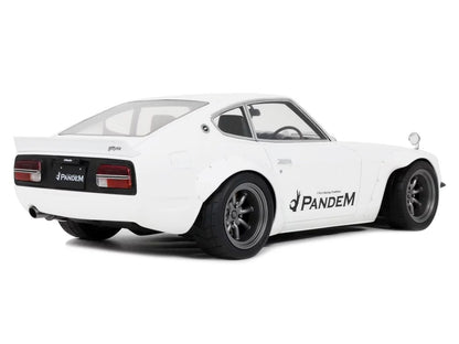 2015 Nissan PANDEM Fairlady Z RHD (Right Hand Drive) White Limited Edition to 2000 pieces Worldwide 1/18 Model Car by Otto Mobile