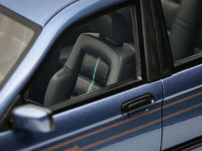 1992 BMW Alpina B6 2.8 Alpina Blue Metallic Limited Edition to 2500 pieces Worldwide 1/18 Model Car by Otto Mobile