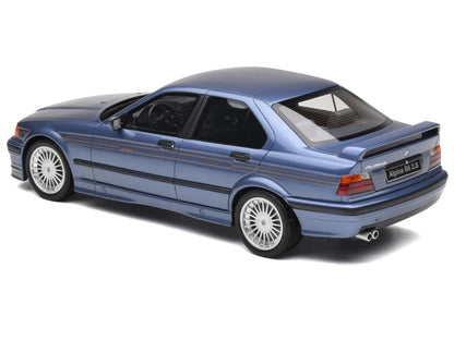 1992 BMW Alpina B6 2.8 Alpina Blue Metallic Limited Edition to 2500 pieces Worldwide 1/18 Model Car by Otto Mobile