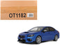 2015 Subaru WRX Sti S207 RHD (Right Hand Drive) Blue Pearl Metallic Limited Edition to 2000 pieces Worldwide 1/18 Model Car by Otto Mobile