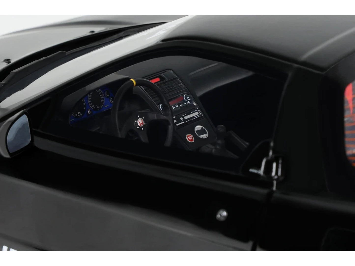 2020 Honda NSX (NA1) LB-Works Black with Red Interior Limited Edition to 2000 pieces Worldwide 1/18 Model Car by Otto Mobile T&y