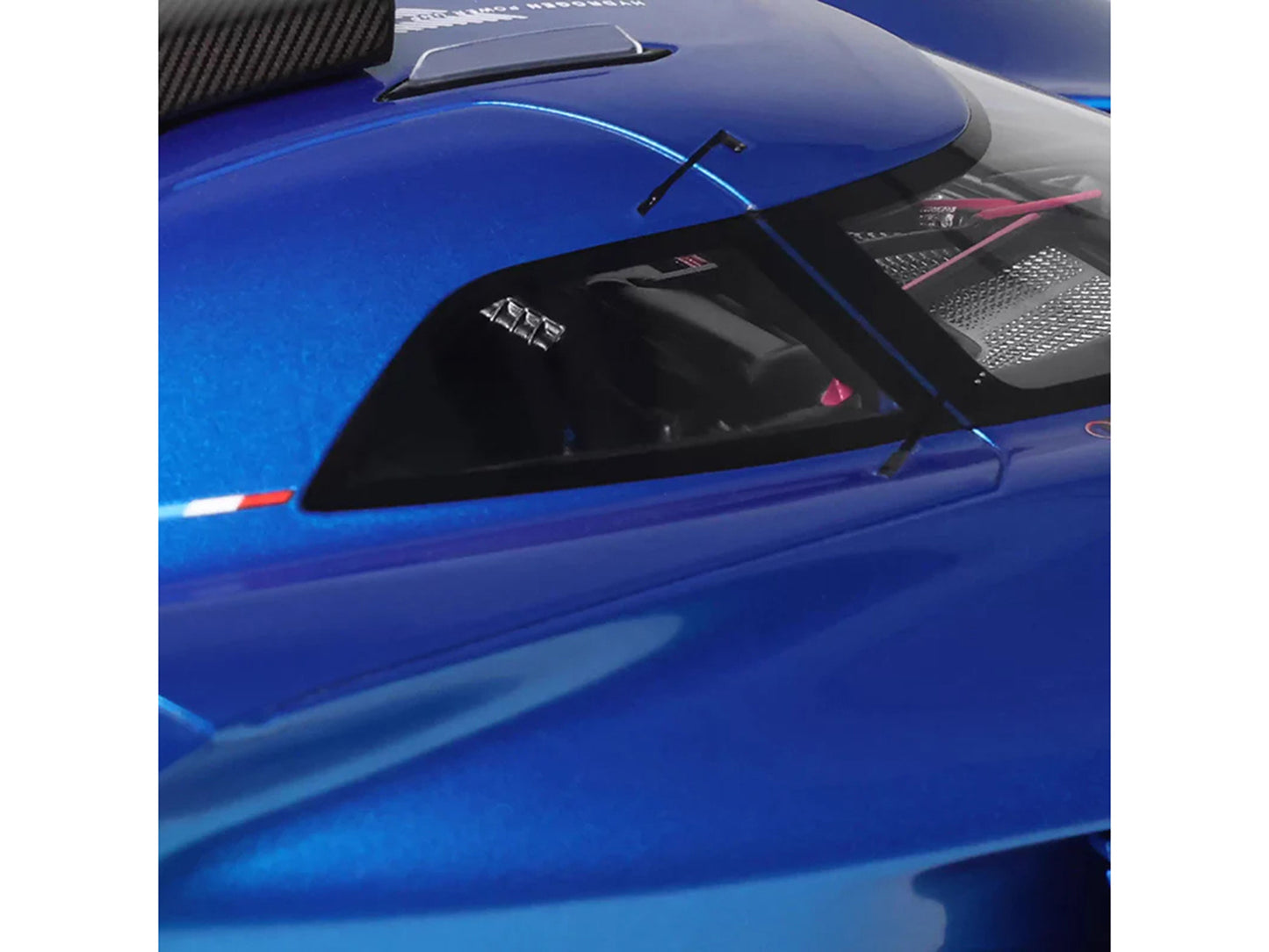 2024 Alpine Alpenglow HY6 Concept Car Specular Blue Metallic 1/18 Model Car by Otto Mobile T&y
