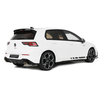 2024 Volkswagen Golf Mk.8 GTi Clubsport Pure White Limited Edition to 999 pieces Worldwide 1/18 Model Car by Otto Mobile T&y