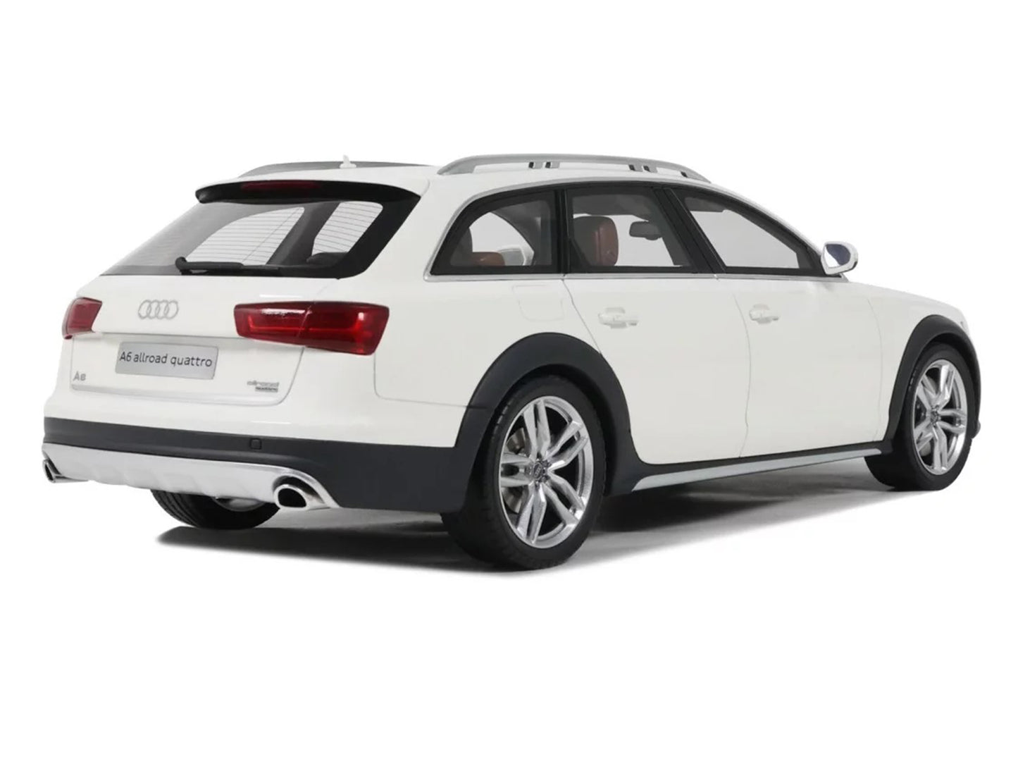 2015 Audi C7 All Road Ibis White 1/18 Model Car by Otto Mobile T&y