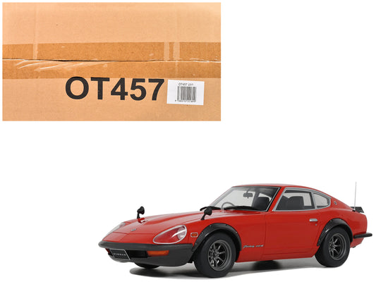 1972 Nissan Fairlady 240ZG RHD (Right Hand Drive) Grand Prix Red Limited Edition to 3000 pieces Worldwide 1/18 Model Car by Otto Mobile T&y