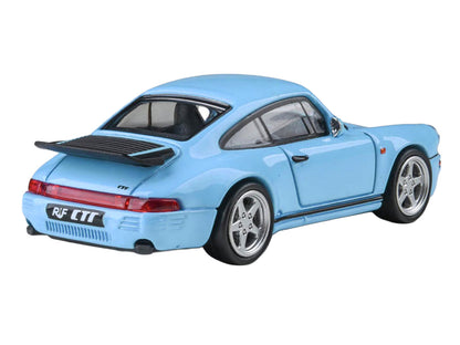 1987 RUF CTR Gulf Blue 1/64 Diecast Model Car by Paragon Models - Paragon