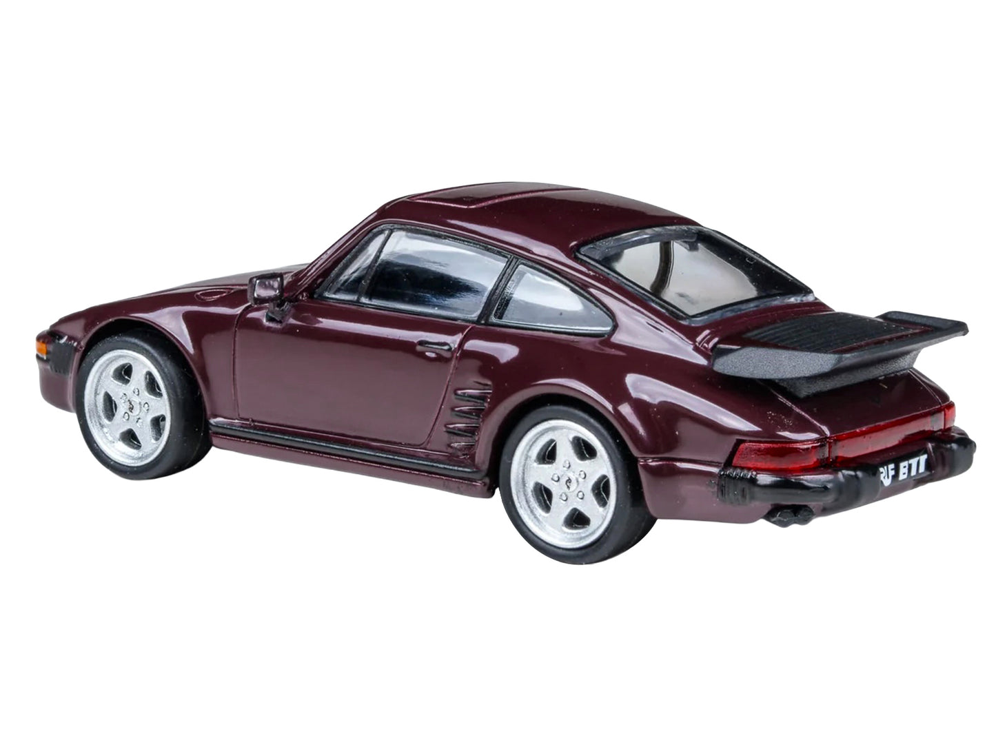 1986 RUF BTR Slantnose Ruby Red Metallic 1/64 Diecast Model Car by Paragon Models