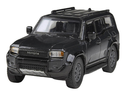 2025 Toyota Land Cruiser 250 Black 1/64 Diecast Model Car - Paragon
