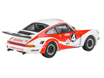 1976 Porsche 911 Carrera RSR 3.0 Ecuador #4 1/64 Diecast Model Car - Paragon