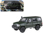 2014 Toyota Land Cruiser LC 76 Military Green 1/64 Diecast Model Car - Paragon