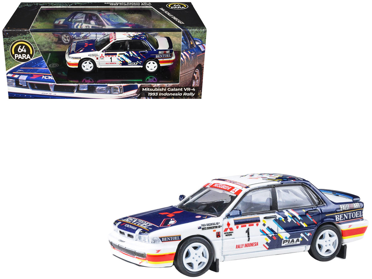Mitsubishi Galant VR-4 RHD #1 Ross Dunkerton - 1/64 Diecast Model Car - Paragon