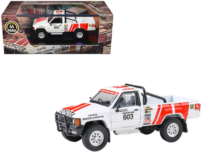 Toyota Hilux Pickup Truck #603 Kassie Coetzee - 1/64 Diecast Model - Paragon