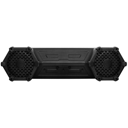 Planet Off Road ATV Sound System 6.5" Marine Speakers Bluetooth LED Bar