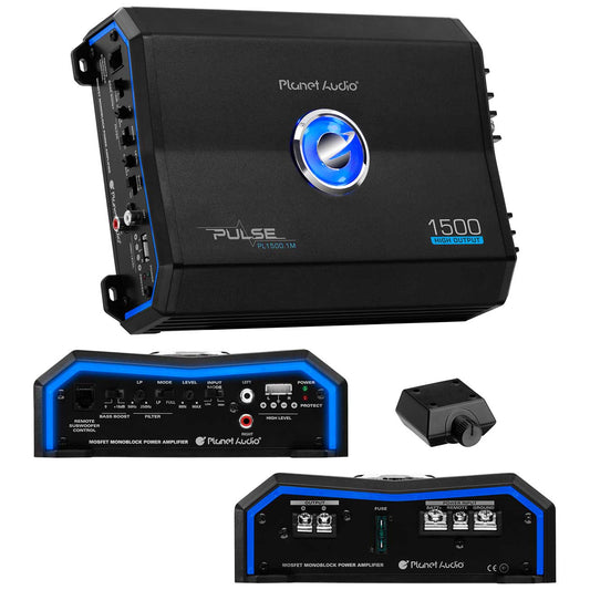 Planet Pulse Series Class A/B Monoblock Amplifier 1500W Max