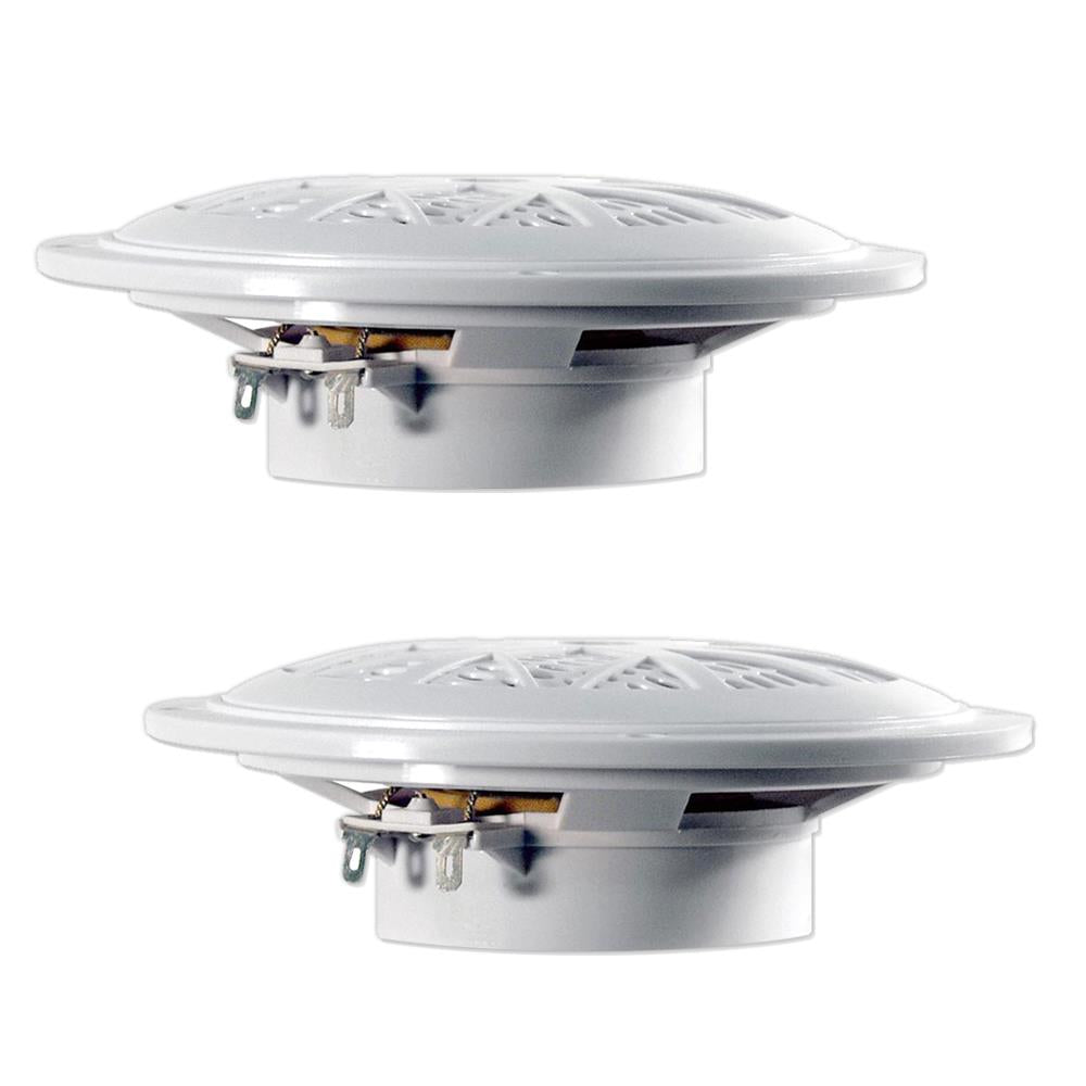 Pyle Marine 5.25” Dual Cone Speakers (White)
