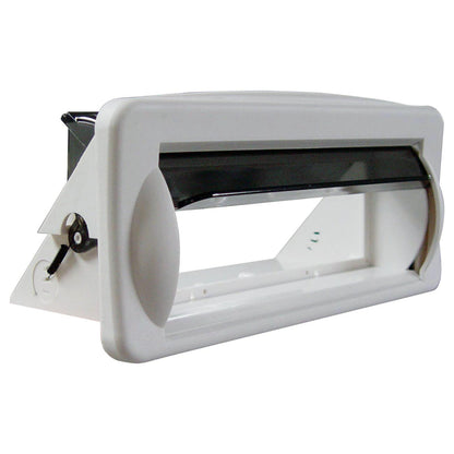 MARINE RADIO COVER PYLE; WHITE