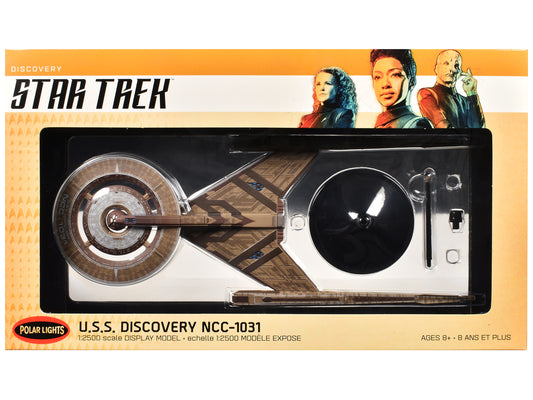 U.S.S. Discovery NCC-1031 Spacecraft "Star Trek: Discovery" (2017-2024) TV Series 1/2500 Scale Model by Polar Lights T&y