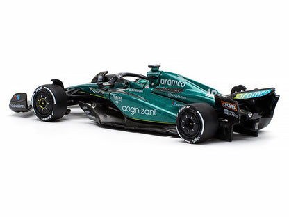 Aston Martin AMR23 #18 Lance Stroll "Formula One F1 World Championship" (2023) 1/64 Diecast Model Car by Pop Race