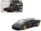 Lamborghini Countach LPI 800-4 Deep Black 1/64 Diecast Model Car by Pop Race