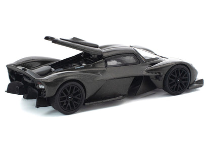 Aston Martin Valkyrie Carbon Fiber 1/64 Diecast Model Car by Pop Race