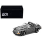 Singer Targa Dark Chrome "The Dark Chrome Series" 1/64 T&y Diecast Model Car by Pop Race