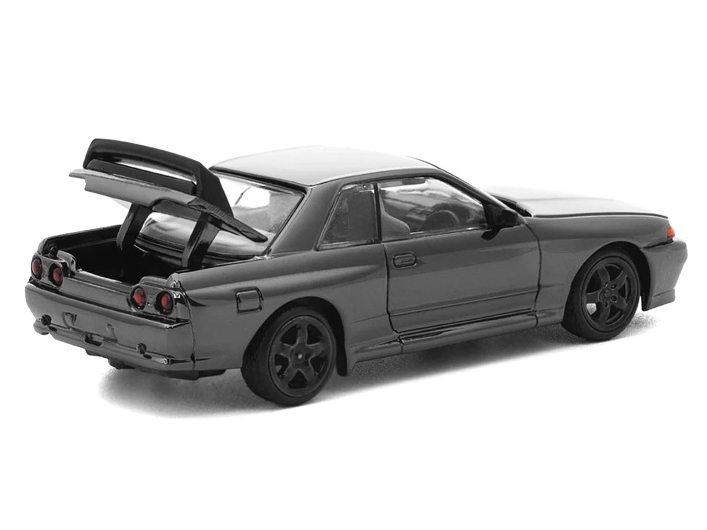 GTR R32 RHD (Right Hand Drive) Dark Chrome "The Dark Chrome Series" 1/64 Die Cast Model Car by Pop Race T&y