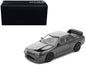 Shelby Mustang GT500 Dark Chrome "The Dark Chrome Series" 1/64 Die Cast Model Car by Pop Race T&y