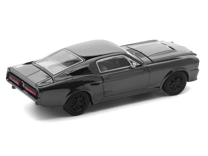 Shelby Mustang GT500 Dark Chrome "The Dark Chrome Series" 1/64 Die Cast Model Car by Pop Race T&y