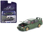 Mitsubishi Lancer Evolution IV RHD Green Red 1/64 Diecast Model Car - Pop Race