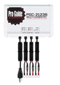 Pro-Guide PGC-21236 3-Bank 1x12V/10A Lead Acid/LiFePO4, 1x 12V/16V/10A Wtron AGM/LiFePO4 and 1x36V 10A LiFePO4 On Board Charger, IP68