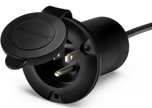 ProMariner 51300 Universal Wtron AC Holder, Black
