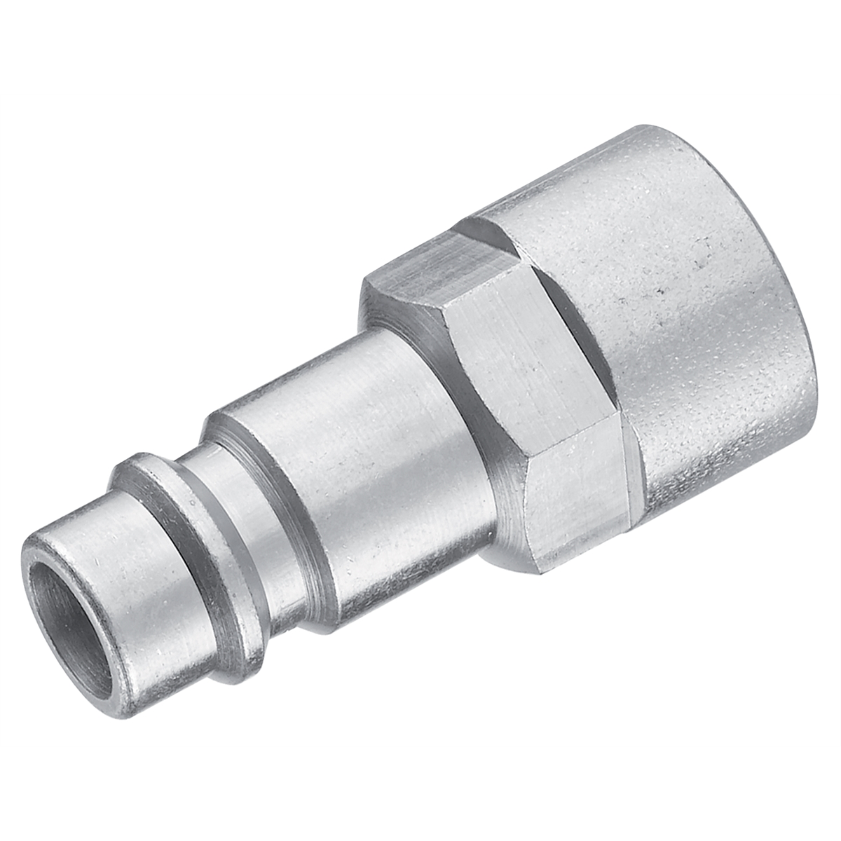 Prevost 1/4 Inch Female NPT ERP 07 High Flow 3/8 Inch Steel Body Plug for Compressed Air