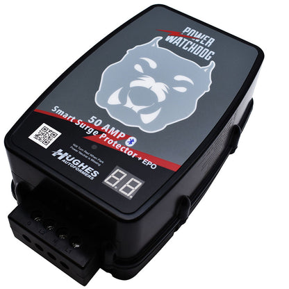 Hughes Power Watchdog Bluetooth Hardwired Surge Protector with EPO - 50 Amp