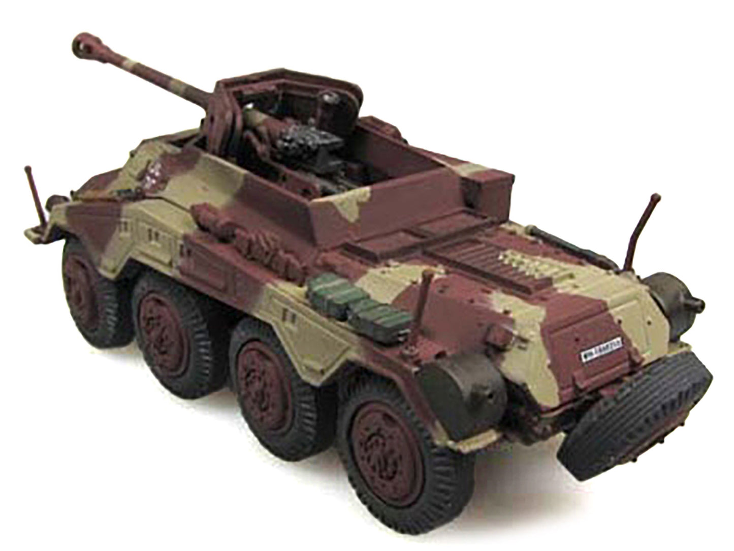 Sd.Kfz. 234/4 Armored Vehicle "Unidentified Unit Western Front" (1945) German 1/72 T&y Diecast Model by Panzerstahl
