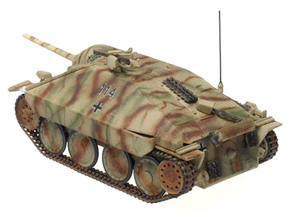 Hetzer (Early) Tank Destroyer "#114 Hilde Nove Mesto Czechoslovakia" (1945) German Army 1/72 T&y Diecast Model by Panzerstahl