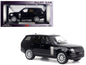 Land Rover Ranger Rover 50th Anniversary Black Metallic with Sunroof 1/18 T&y Diecast Model Car by Heimanba