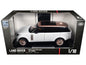 2022 Land Rover Range Rover SV White Metallic with Rose Gold Top and Moonroof 1/18 T&y Diecast Model Car by Heimanba