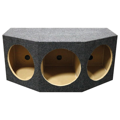 QPower Triple 12″ Sealed Empty Woofer Enclosure