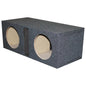 QPower Dual 12" Slot-Ported Empty Woofer Enclosure